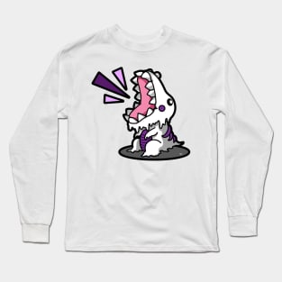 SM3GMASAURUS REX WHITE (PURPLE) Long Sleeve T-Shirt